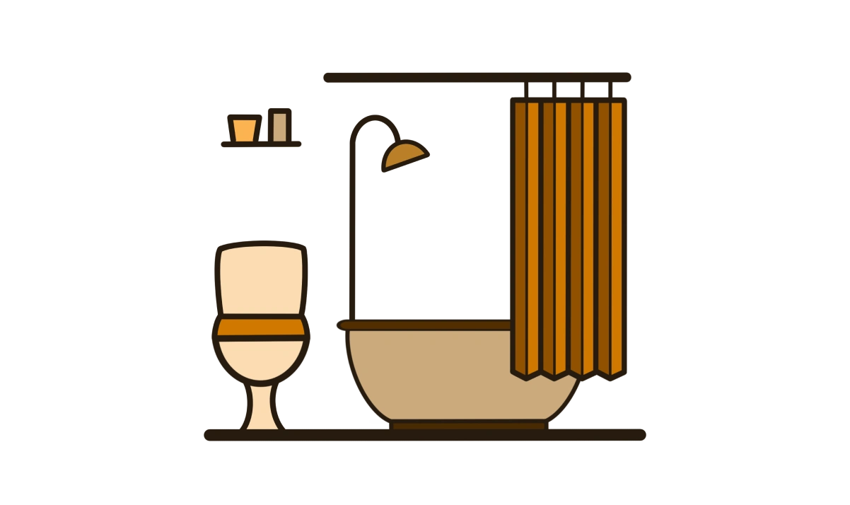 Bathroom amenity in Aloha Residence